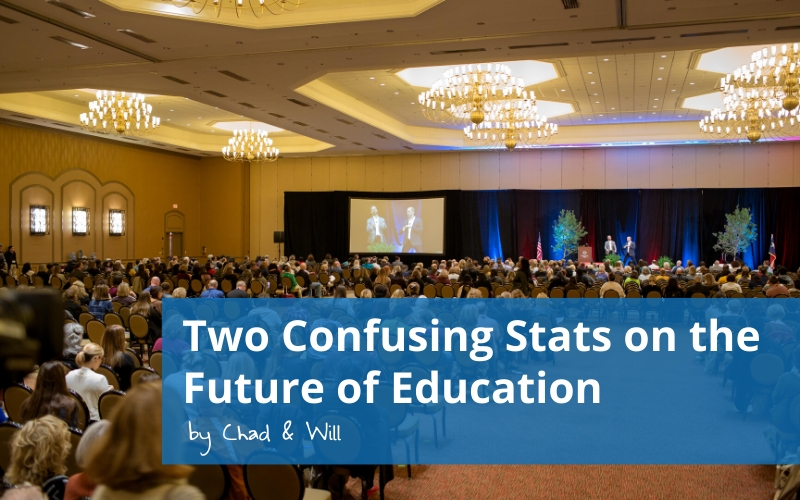 Two Confusing Stats on the Future of Education