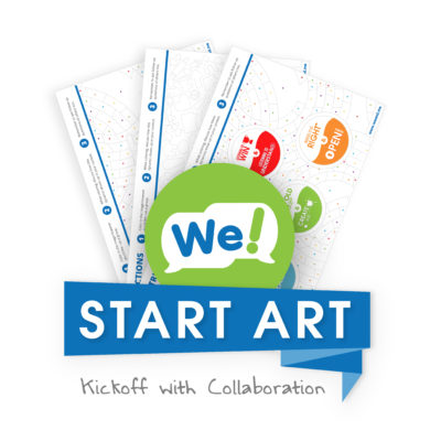 We! Start Art Logo