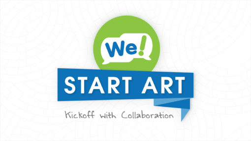 We! Start Art Logo
