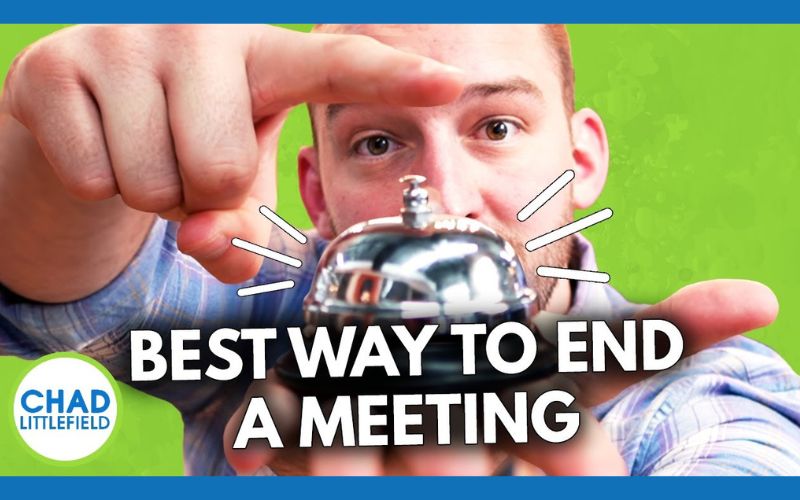 5 Smart Ways To End A Meeting Or Event