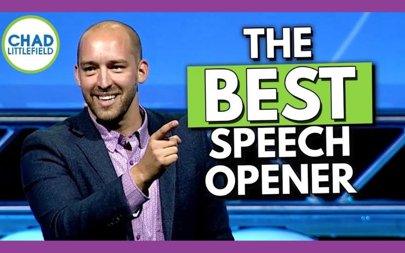 THIS Is How You Open a Speech