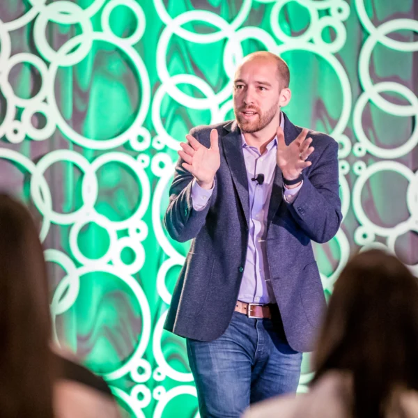Chad Littlefield gives an interactive keynote