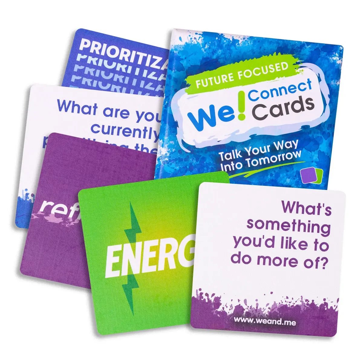 future focused we connect cards