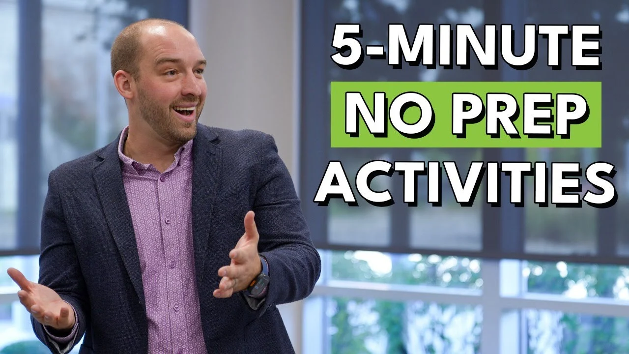 5 Minute No Prep Activities